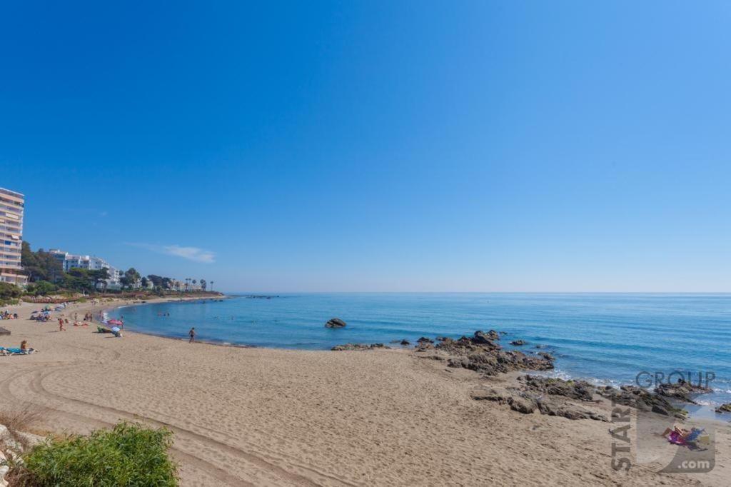 Apartmán Aguamarina A3 Vistas Al Mar Primera Linea De Playa Mijas Costa Exteriér fotografie